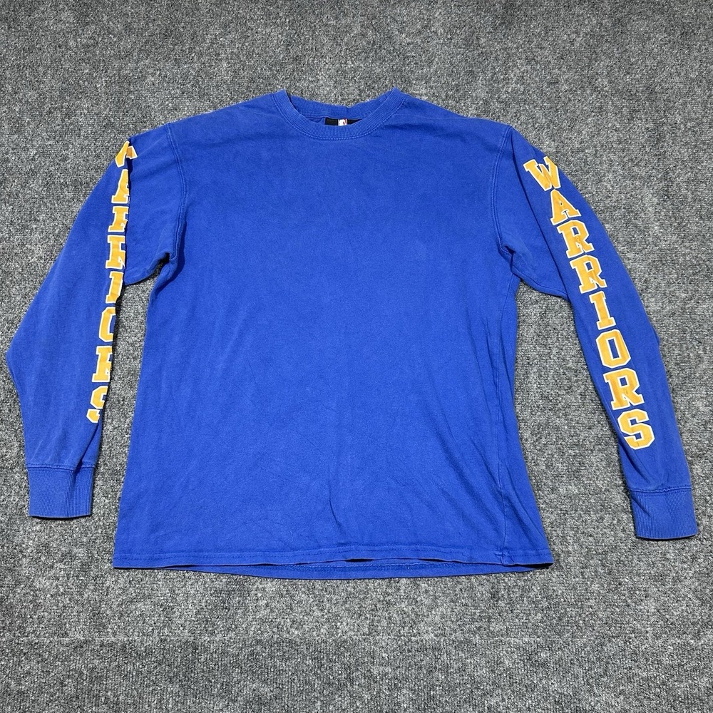 NBA Golden State Warriors Basketball Western Conference Long Sleeve Shirt Size S
